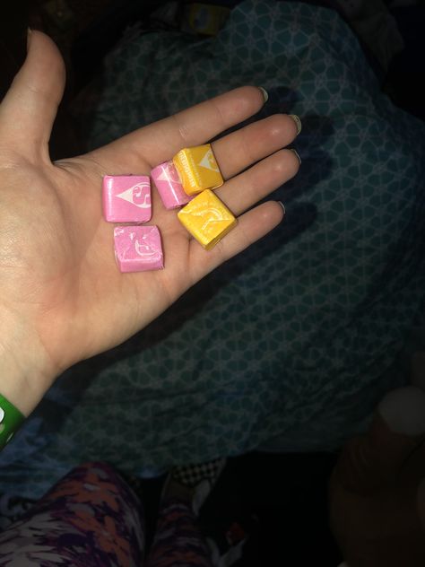 The two best starburst flavors, yellow and pink Starburst Aesthetic, All Pink Starburst, Star Burst Earrings, Earrings Starburst, Pink Starburst, Yellow And Pink, Second Best, The Two, Two By Two