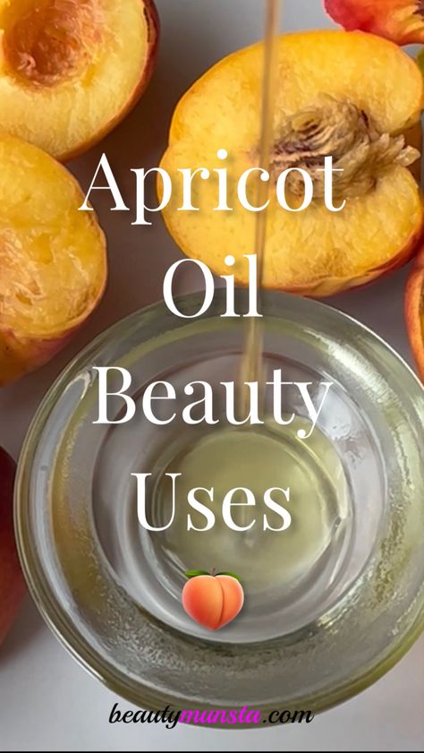 Apricot kernel oil is a one-of-a-kind oil that serves many purposes for radiant beauty! Ready about how you can use the amazing beauty benefits of apricot kernel oil in your routine! Apricot Kernel Oil Benefits, Apricot Oil Benefits, Face Oil Diy, Natural Beauty Hacks, Carrier Oils For Skin, Hair Oil Recipe, Baking Soda Face, The Best Foundation, Lotion Recipe