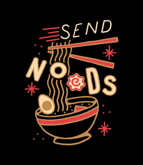 Graphic Design Clients, Send Noods, Weekly Inspiration, Shirt Logo Design, Tshirt Printing Design, Tshirt Design Inspiration, Food Graphic Design, Design Fields, Graphic Tshirt Design