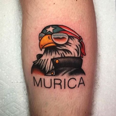 Old School Heart, Traditional Eagle Tattoo, Crying Heart, Patriotic Tattoos, Usa Tattoo, Army Tattoos, Biker Tattoos, Tattoo Old School, Military Tattoos