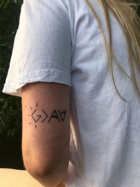 Romans 8 Tattoo, Romans 8:38-39 Tattoo, Gods Greater Than Highs And Lows Tattoo, God Greater Than Highs And Lows Tattoo, God Over Highs And Lows Tattoo, God Is Greater Than The Highs And Lows Tattoo, God Is Greater Than The Highs And Lows, Simple Quote Tattoos, Fine Tattoo