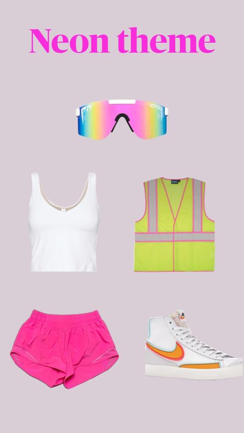 Neon party outfit! Neon Party Outfits, Neon Party, Party Outfits, Bday Party, Party Outfit, Neon, Clothes