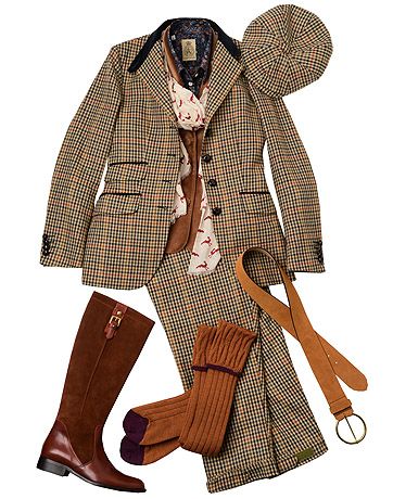 English Country Fashion, Hunting Fashion, British Country Style, Tweed Fashion, Tweed Run, Tweed Outfit, Style Anglais, Ladies Style, Tweed Suit