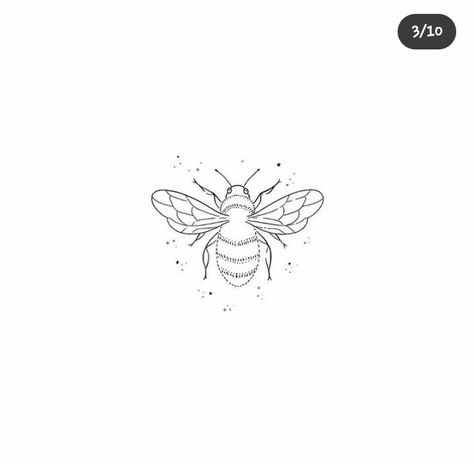 Bee Tattoos Ideas, Fine Line Bumble Bee, Minimalistic Bee Tattoo, Honey Bee Tattoo Minimalist, Line Work Bee Tattoo, Bee Tiny Tattoo, Linework Bee Tattoo, Fine Line Bee Tattoo Simple, Bumble Bee Tattoo Stencil