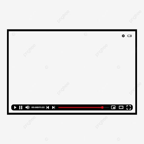 Video Frame Png, Video Frame, Red Play, Red Png, Red Video, Black Video, Remove Background From Image, Frame Png, Frame Clipart