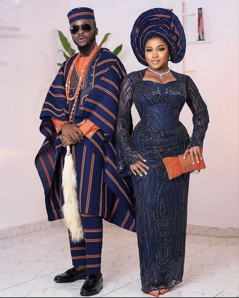 Nigeria Wedding Gown Styles, Yoruba Traditional Wedding Attire For Bride, Native Wedding Dress, Veekee James Styles, Court Wedding Outfit The Bride, Veekee James, Aso Ebi Styles Lace, Nigerian Wedding Dresses Traditional, Couples African Outfits