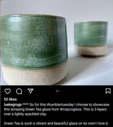 Mayco Green Tea Glaze Combinations, Birch Glaze Combinations, Green Glaze Combinations, Mayco Green Tea, Green Tea Glaze Combinations, Amaco Toasted Sage Combinations, Mayco Glaze Green Tea, Mayco Glaze, Mayco Glaze Aurora Green