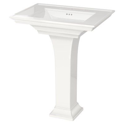 Rectangular Bathroom Sink, Pedestal Bathroom Sink, Rectangular Sink Bathroom, Rectangular Bathroom, Pedestal Sinks, Undermount Bathroom Sink, Square Sink, Bar Storage, Fireclay Sink