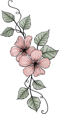 One Flower Drawing, Card Patterns Free Printable, Pretty Flowers Drawing, Flower Drawing With Color, Beautiful Flowers Drawing, Flower Drawing Color, Flower Design Drawing, Flowers Art Drawing, Hur Man Ritar Blommor