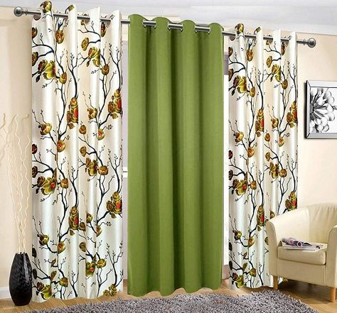 Floral Eyelet Curtains White Eyelet Curtains, Window Solutions, Eyelet Curtains, Darkening Curtains, Door Curtain, Dubai Abu Dhabi, Creative Colour, Room Darkening Curtains, Curtain Designs