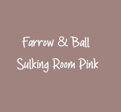 Farrow & Ball Sulking Room Pink Paint Color Trend - Interiors By Color Pink Feature Wall, Pink Paint Color, Blue Velvet Headboard, Sulking Room Pink, Pink Hallway, Romantic Bedroom Design, Pink Painted Walls, Painted Headboard, Pink Paint Colors