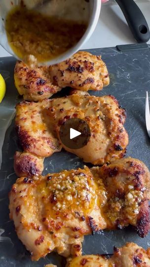 50K views · 655 reactions | Lemon Garlic Parmesan Chicken  #chickenrecipe | Hungry Recipes | Hungry Recipes · Original audio Lemon Garlic Parmesan Chicken, Easy Lemon Chicken, Macy Blackwell, Hungry Happens, Thai Chili, Garlic Parmesan Chicken, Parmesan Chicken, Boneless Skinless Chicken Thighs, Free Keto Recipes