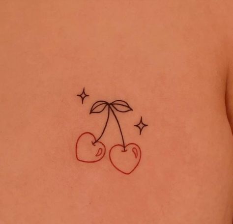 Small Heart Buttcheek Tattoo, Heart On Buttcheek Tattoo, Under The Buttcheek Tattoo, Tattoo On Buttcheek, Buttcheek Tattoo, Hip Tattoo, Tattoo Idea, Small Heart, Tattoo On