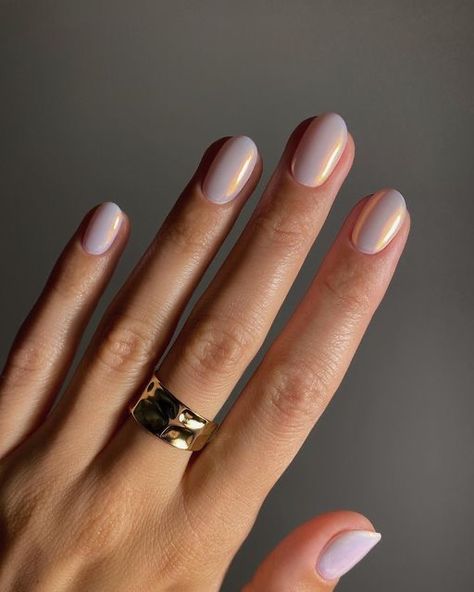 Simple Fall Nails, Minimal Nails, Green Nail, Her Nails, Casual Nails, Summer Nails Colors, Neutral Nails, Minimalist Nails, Classy Nails