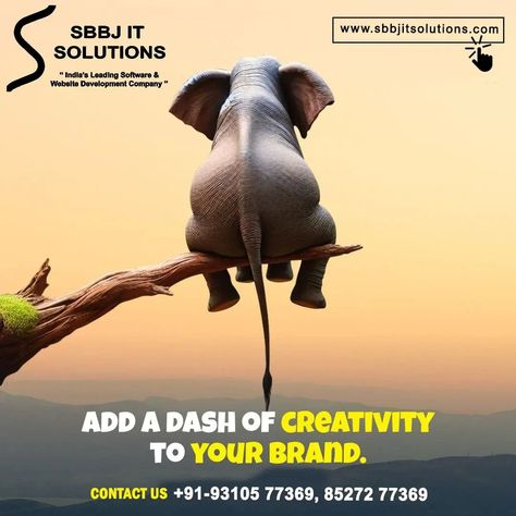 Add a dash of creativity to your brand. . Call Now : +91-93105 77369 / 852727 77369 . Web : https://sbbjitsolutions.com . #website #webdeveloper #websitedesigner #webdevelopment #websitedesign #seo #sbbjit #sbbjitsolutions #SBBJ #socialmediamarketing #socialmedia #searchengineoptimizationmarketing #socialmediamarketing Digital Marketing Ads, Marketing Ads, Kochi Kerala, Social Media Advertising Design, Website Development Company, Best Digital Marketing Company, Social Media Services, Marketing Social Media, Potters Wheel