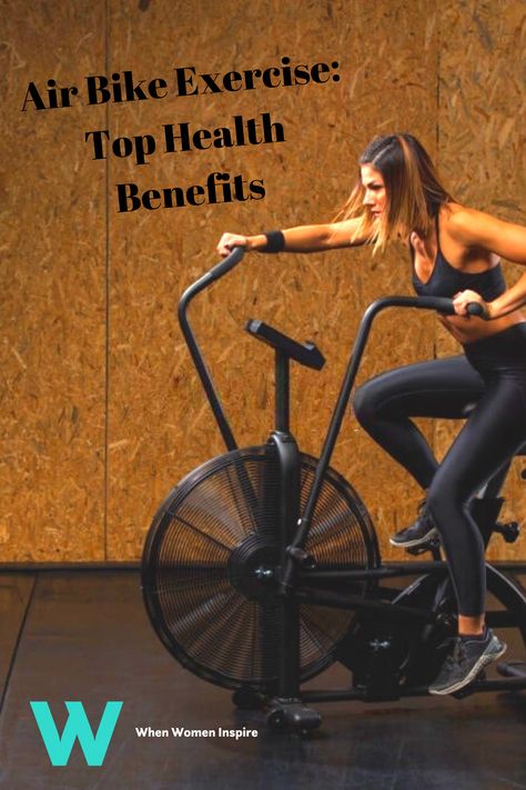 Fitness is fun and packs a punch with air bike exercise. #fitnesslife #fitnesstips #fitnessaddict #bikelife #bikeporn #exerciseequipment #fitnessequipment Bicycle Machine Workout, Airdyne Bike Workout, Air Bike Workout For Beginners, Air Bike Workout, Excercise Bike, Bike Workouts, Bike Workout, Bike Exercise, Cycling Benefits