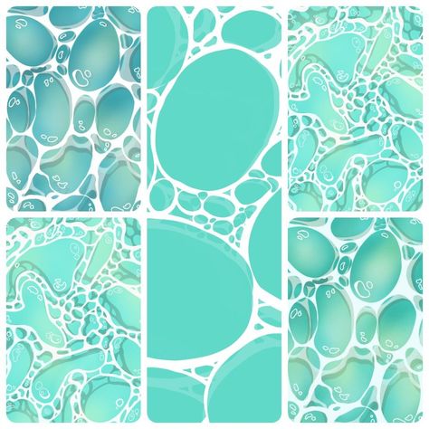 Water Effect Drawing, Pouring Water Drawing, Water Pattern Illustration, Water Texture Drawing, Ocean Bubbles, Water Pattern, Water Illustration, Concept Art Tutorial, Texture Drawing