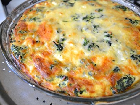 Milk Custard, Recipes Spinach, 21 Day Fix Breakfast, Spinach Mushroom, Budget Bytes, Nice Recipes, Recipes Yummy, 21 Day Fix Meals, Crustless Quiche