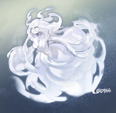 Elemental Character Design, Ghost Character Design, Ghost Character, Monster Concept Art, Ghost Design, Monster Design, Dessin Adorable, Creature Concept Art, Fantasy Concept Art