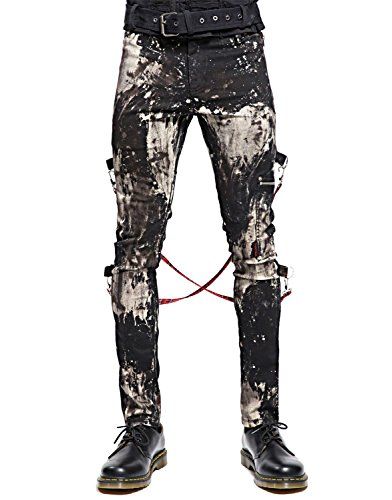 Alternative Fashion Diy, Emo Pants, Gothic Trousers, Rock Costume, Strap Pants, Diy Clothes Videos, Anti Fashion, Punk Emo, Diy Clothing