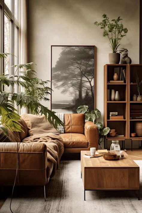 Earthy Living Room, Living Room Trends, Design Apartment, Ideas Living Room, Decoration Inspiration, Design Living Room, A Living Room, Ideas Living, Cozy Living Rooms