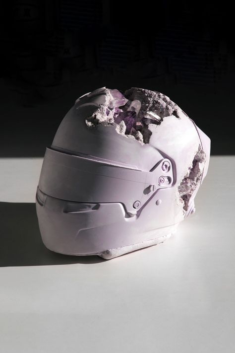 Lewis Hamilton and Daniel Arsham Craft an Eroded Helmet Sculpture Ahead of Monaco Grand Prix: All proceeds will benefit Hamilton's Mission 44 charity foundation. Air Jordan 1 Chicago, Ceramic Pinch Pots, Charity Foundation, Gym Music, Daniel Arsham, Monaco Gp, Snake Charmer, Racing Helmets, Monaco Grand Prix