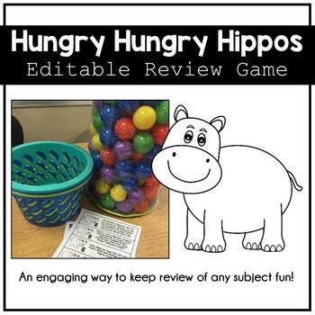 Are you looking for a way to make review games fun? Well, look no further! I have created an editable template perfect for playing a game of Human Hungry Hungry Hippos. The template is all set up so all that you have to do is type in our questions and print! Hungry Hippos Game, Human Hungry Hippos, Hungry Hippos, Review Games, Big Game, Teaching Spanish, Third Grade, Math Games, Teacher Store