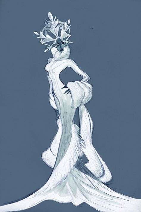 Early Concept Art Of Elsa Frozen Character, Disney Concept Art, Ice Queen, Snow Queen, Visual Development, Character Design References, Character Designs, Disney Animation, Narnia