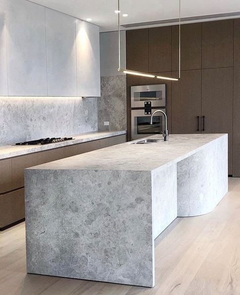 Tundra Grey - Apex Stone Minimal Kitchen Design, Kitchen Design Color, Minimal Kitchen, The Perfect Kitchen, Best Kitchen Designs, Kitchen Design Trends, Contemporary Kitchen Design, Perfect Kitchen, Kitchen Room Design