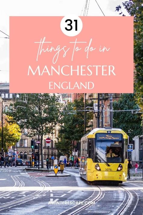 31 Best Things To Do In Manchester, UK - A Winter Escape Things To Do In Manchester England, Things To Do In Manchester, Manchester In Winter, Manchester Day Trips, Manchester Itinerary, Manchester Travel Guide, Visit Manchester, Manchester Cathedral, Day Date Ideas