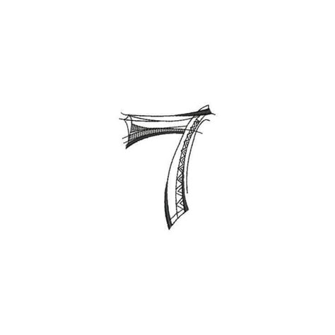 Number 7 Tattoo, Harry Potter Tattoo Sleeve, Number Tattoo Fonts, 7 Tattoo, Small Finger Tattoos, Number Tattoos, Bts Tattoos, Back Of Shoulder Tattoo, Open Your Heart