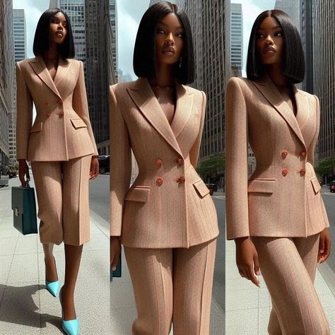 Elegance meets Confidence = Classy 🤍🩵🔥Tag a suit girl you know. #aifashion #elegantwoman #classicfashionstyle #cooperatewears #workwearinspiration #workfashion #bosschic #aimodelsfashion #fashionillustration #suits #officestylefashion #explore #myidea #officestyle . . . . . . . . . . . . . . . . . aidesign fashionstatement elegantstyle digital fashion aiartcommunity workfashion elegantwoman angieedavid aifashion fashioninspo aifashion luxuryliving dresses styling style Classy Style Outfits, Office Wears, Elegant Wardrobe, Boss Chic, Modest Dresses Fashion, Woman Suit, Church Fits, Digital Fashion, Women's Suits