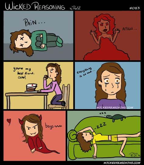 stages of the period by wickedreasoning on DeviantArt Period Memes Funny, Problem Meme, Period Quotes, Period Problems, دورة شهرية, Period Humor, Women Facts, Truth Ideas, Funny Stories