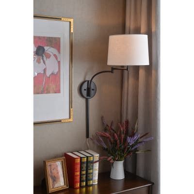 Wall Mounted Bedside Lights, Bedroom Wall Light, Comfy Reading Chair, Bedside Lights, Arm Lamp, Corner Light, Lamps Bedroom, Light Copper, Cool Floor Lamps