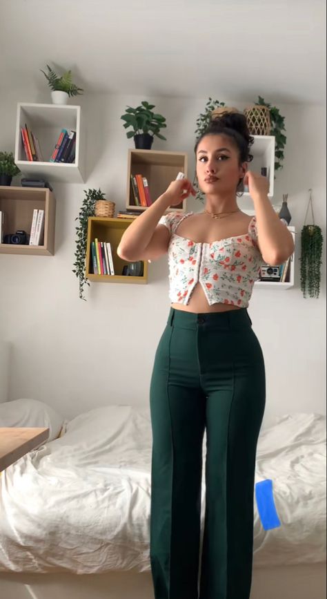 Mode Hippie, Matcha Slim, Easy Trendy Outfits, Cute Simple Outfits, Professional Outfits, Just Girly Things, Looks Style, Lookbook Outfits, College Outfits