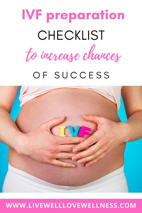 Making an IVF preparation checklist gives women an idea of the things they could be doing to increase IVF success. Ivf Success Tips, Ivf Preparation, Ivf Quotes, Ivf Pregnancy Announcement, Fertility Help, Ivf Pregnancy, Fertility Yoga, Ivf Baby, Ivf Success