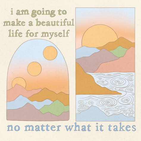 I’m going to make a beautiful life for myself, no matter what it takes 💛 hope you’re all having a lovely Tuesday! let me know which version you like best below! 🫶🏻 Loving Myself, A Beautiful Life, Collage Poster, Small Tattoo Designs, Music Business, Happy Words, What It Takes, Beautiful Life, No Matter What