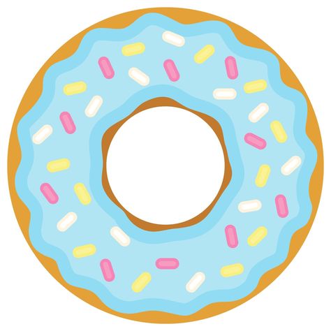 Donut Topper Printable, Donut Cake Topper Printable, Donuts Printable, Donuts Png, Donut Artwork, Donut Png, Cupcake Printable, Donut Cake Topper, Donut Clipart