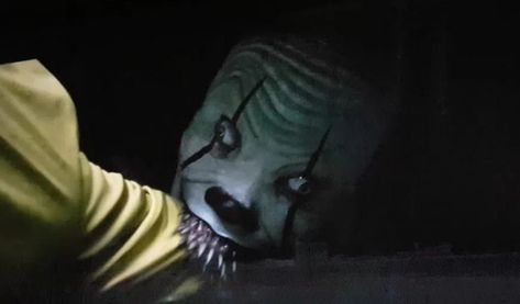 pennywise the  dancing clown eating georgie's arm Form Concept, Film Theory, Indie Game Art, Pennywise The Dancing Clown, Send In The Clowns, Bojack Horseman, King Of Hearts, A New Hope, Fnaf Art