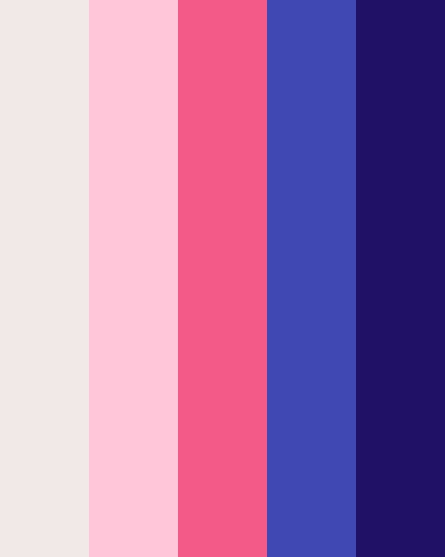 Vendor of Love Pink Rainbow Color Palette, Pink White Blue Colour Palette, Pink Red Blue Color Palette, Color Palettes Purple, Blue And Pink Color Palette, Flat Color Palette, Colour Psychology, Pink Color Palette, Cool Color Palette