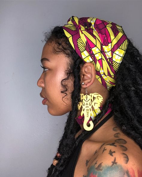 African Name, Headwrap Hairstyles, Dreads Girl, Beautiful Dreadlocks, Haute Hair, How To Grow Natural Hair, Faux Locs Hairstyles, Goddess Locs, Braids Locs