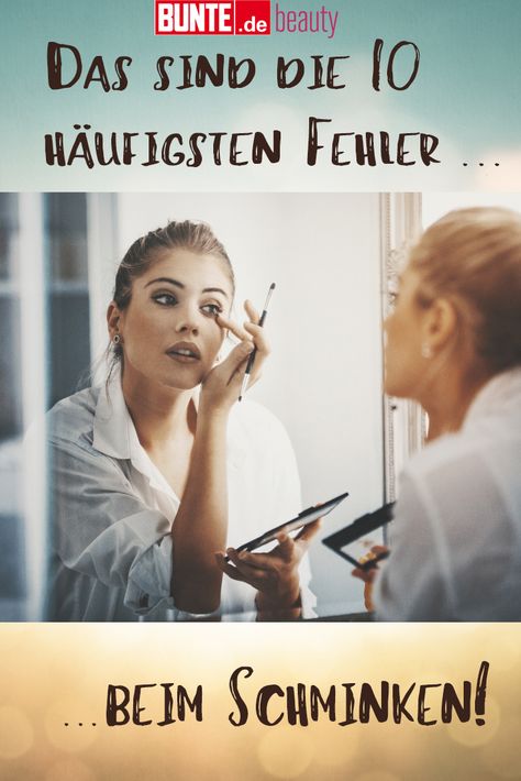 Verklebte Mascara, unnatürliche Augenbrauen und ein misslungener Eyeliner? Schluss damit! Wie du dein Gesicht grundierst, müde Augenringe coverst und ein traumhaftes Tages Make-Up schminkst, verraten wir dir: Hier kommen die 10 ultimativen Profi-Tipps! #fehler #schminken #schminktipps Tages Make-up, Selena Gomez Hair, Horror Make-up, Civil Wedding Dresses, Best Mascara, Makeup Tricks, How To Apply Mascara, Civil Wedding, Contour Makeup