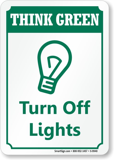 Turn Off The Lights Sign, Energy Conservation Poster, Safety Drawing, Environmental Signs, Construction Signs Printable, Save Energy Poster, Eco Sign, Electricity Poster, Foundation Tutorials