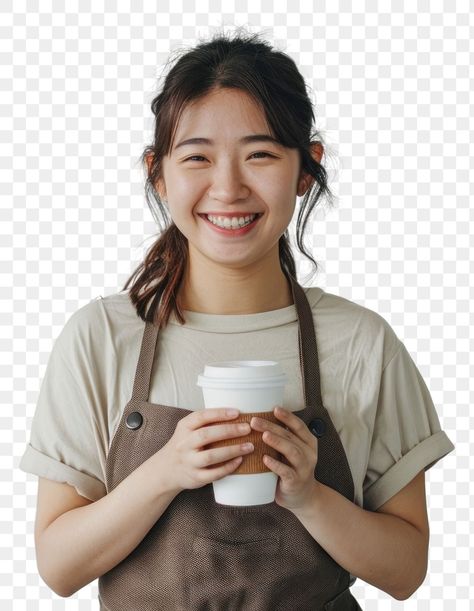 Person Holding Coffee, Barista Girl, Holding Coffee Cup, Holding Coffee, Photo Reference, Japanese Women, Free Image, Fashion Photo, Free Images