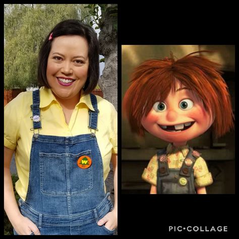 Ellie Frederickson up pixar Disney Disneybound overalls outfit yellow Characters Who Wear Overalls, Disneybound Overalls, Up Pixar, Disney Outfits Women, Cute Teacher Outfits, Outfit Yellow, Disney Pixar Up, Disney Bounding, Overalls Outfit