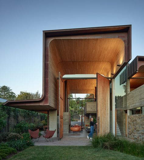 Peter Stutchbury, Cabbage Tree, Architect Project, Timber Door, The Local Project, Courtyard House, Curated Design, Design Office, Local Design