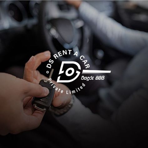 Logo & brand Identity Design - DS Rent A Car Car Hire Logo, Rental Car Logo, Rent A Car Logo, Car Rental Logo, Tent Logo, Service Branding, Innovative Logo, Rent Car, Logo Design Free Templates