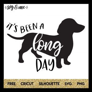 FREE SVG CUT FILE for Cricut, Silhouette - Long Day Dachshund Dog SVG Funny Christmas Cards Diy, Dog Silhouette Svg, Christmas Svg Files Free, Christmas Humor Ecards, Dachshund Silhouette, Christmas Card Sayings, Dog Svg, Christmas Svg Files, Dachshund Lovers