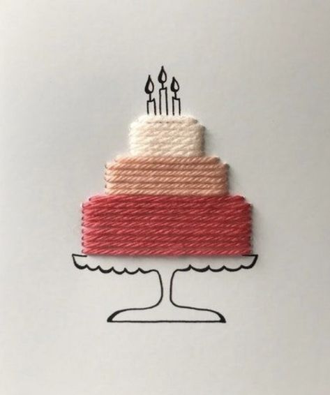 Gifts For Daughter In Law, Birthday Gifts For Daughter, Card For Birthday, Happy Birthday Cards Diy, Gifts For Daughter, Perfect Cute, Birthday Cake Card, Birthday Card Drawing, Birthday Gifts For Boyfriend Diy