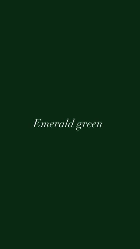 Emerald Green Pantone, Green Name, Dark Green Aesthetic, Royal Green, Green Palette, Color Vibe, Dark Autumn, Forest Green Color, Brand Color Palette